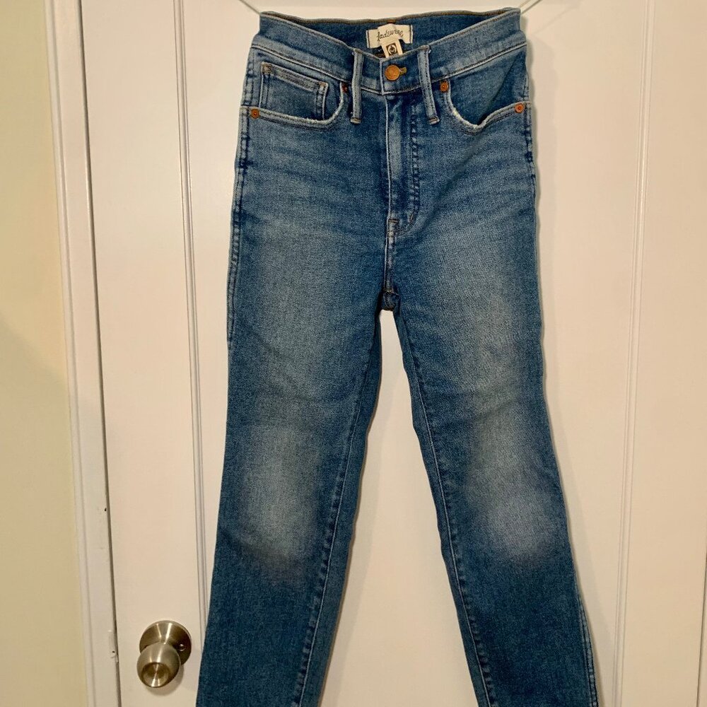 Madewell Stovepipe Jeans - Size 24 P